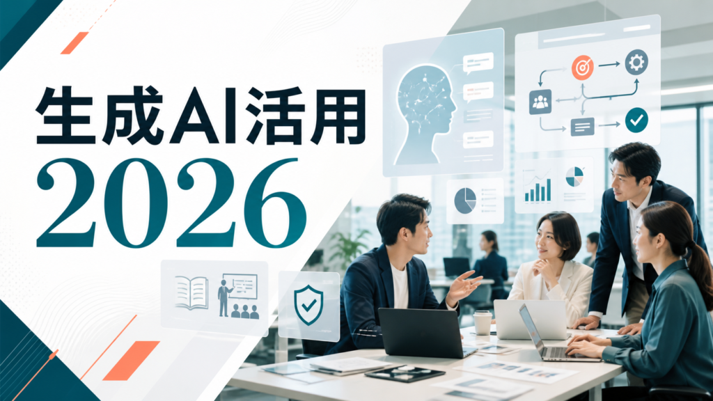 生成AI活用2026のアイキャッチ